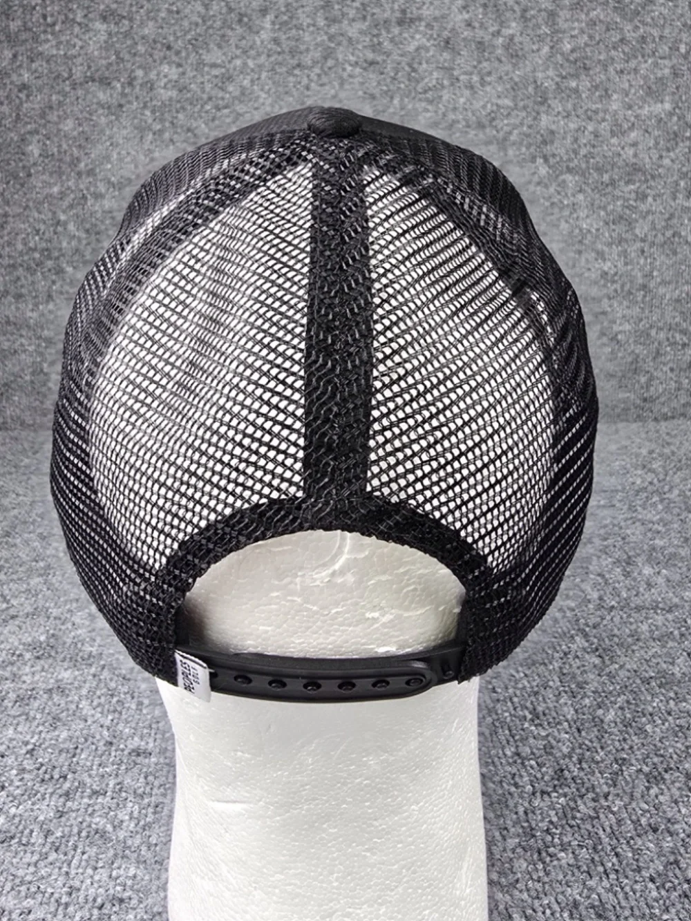 Peoples Golf Est. 2008 Black Trucker Mesh Golf Hat Cap Snapback
